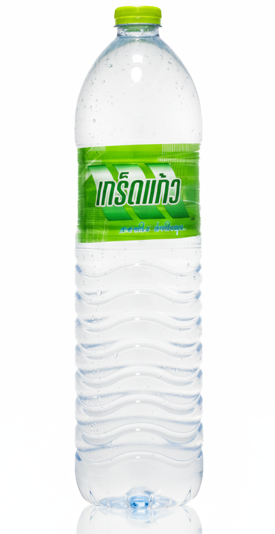 น้ำดื่ม เกร็ดแก้ว 1500ml